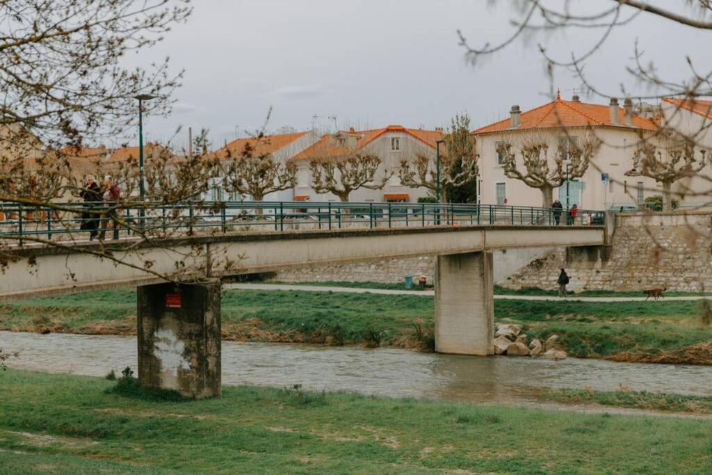 Les Berges Du Roubion Studio Cosy Et Moderne Montélimar Exterior foto